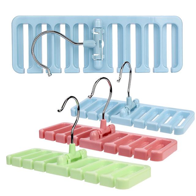 Storage Rack Tie Belt Organizer Space Hook