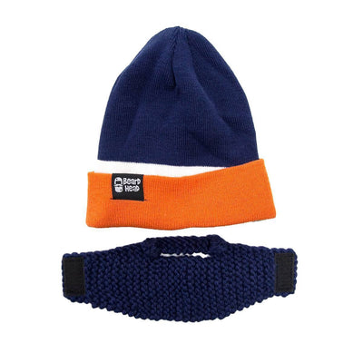 Tailgate Stubble (navy/dark-orange)