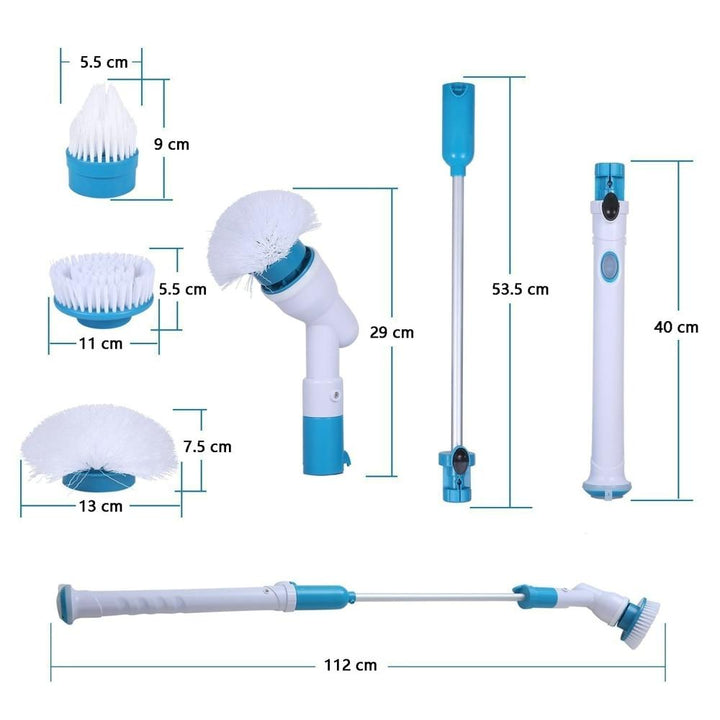 Elektrische Reinigungsbürste Turbo Scrub, verstellbar
