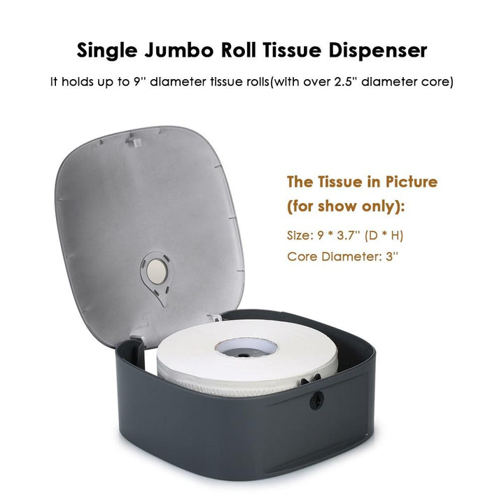 Wandmontierter Einzel-Jumbo-Rollen-Taschentuchspender