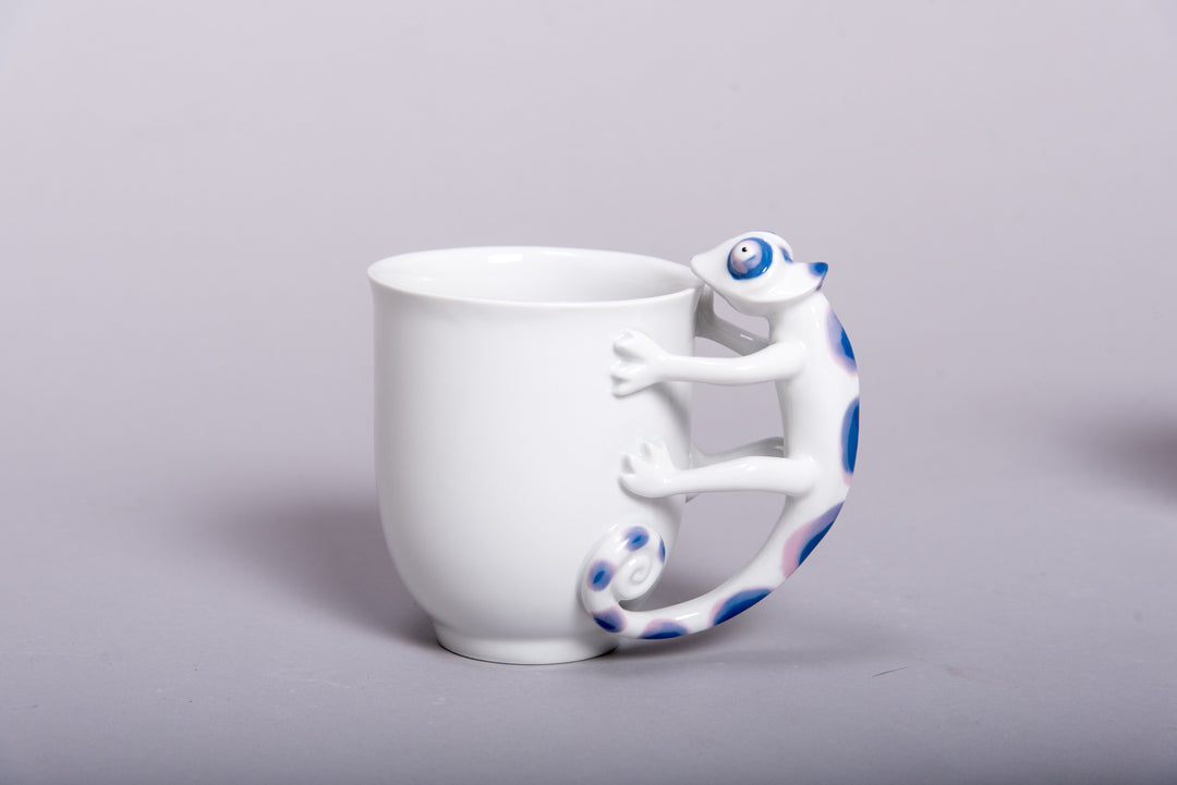 Porzellantasse im Retro-Stil 'CHAMELEON' l 12oz l