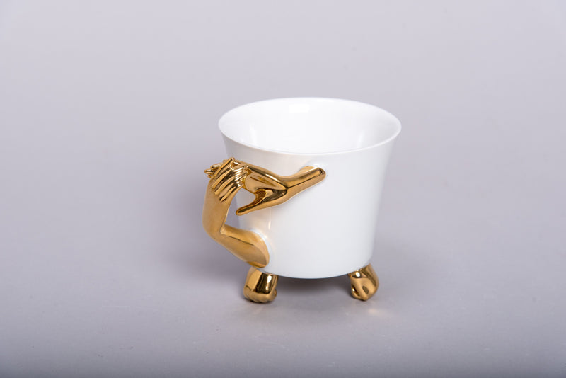 Retro Style Porcelain Cup &