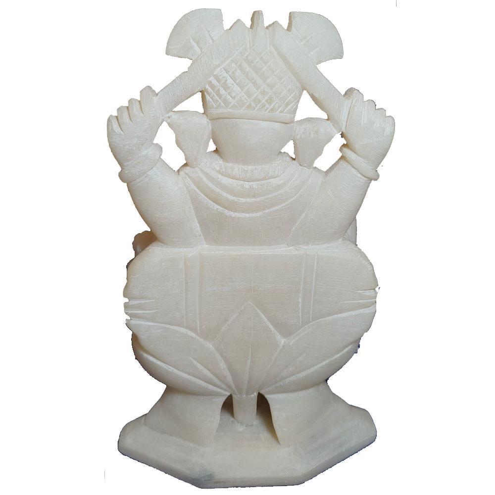 Ganesha aus weißem Marmor