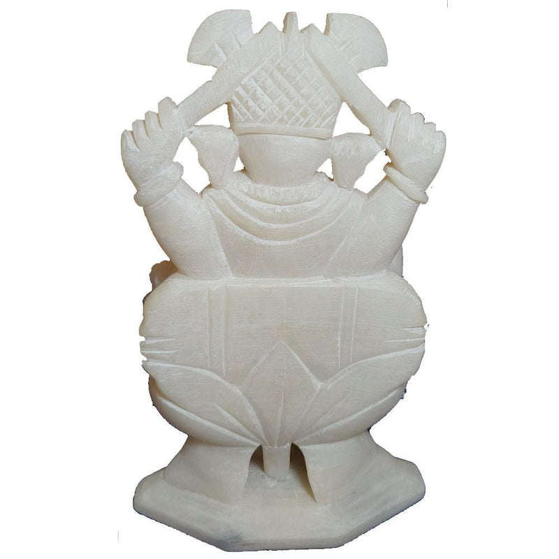 White Marble Ganesha