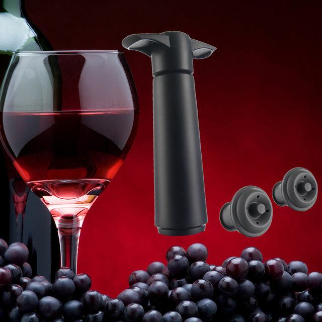 Wine Bottle Sealer Vacuum Wine Pump With 2