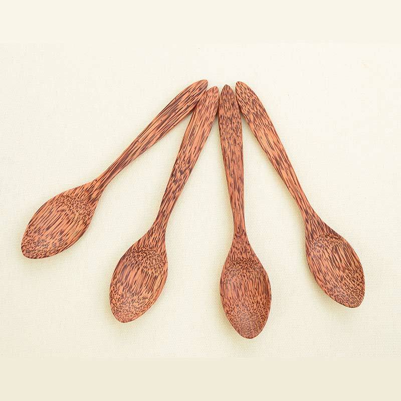 Wooden Coconut Spoon (Set of 4)