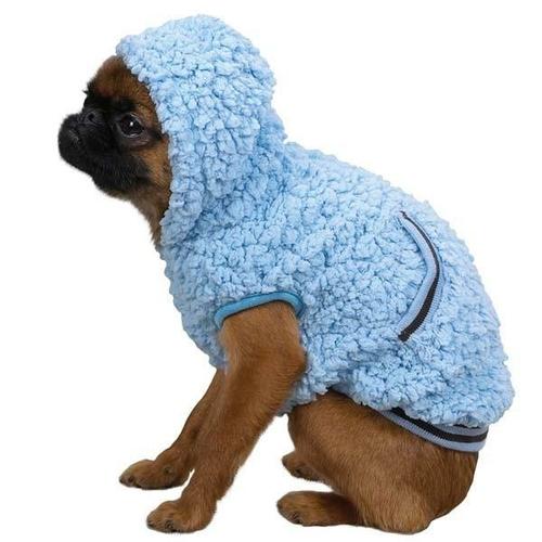 Blue Snowbaby Pet Hoodie