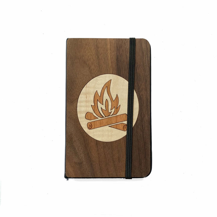 Lagerfeuer-Taschennotizbuch