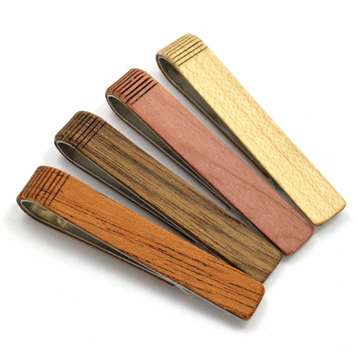 Krawattenklammer aus Holz