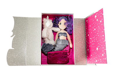 Silver Glitter Box