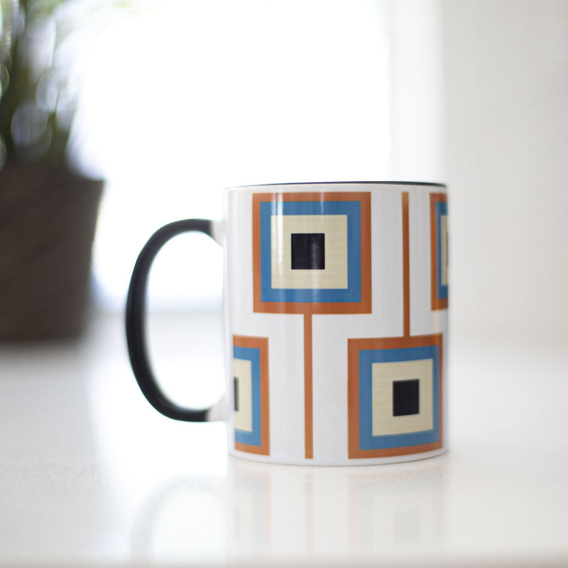 Mod Squares Coffee Mug