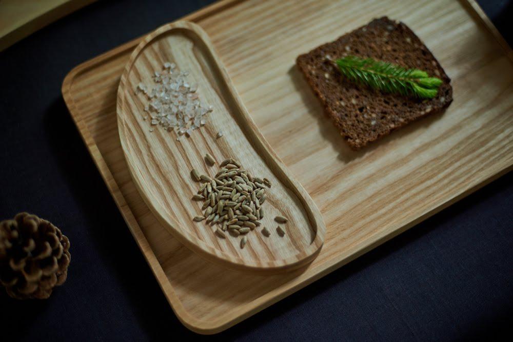 Holz-Serviertablett BEAN