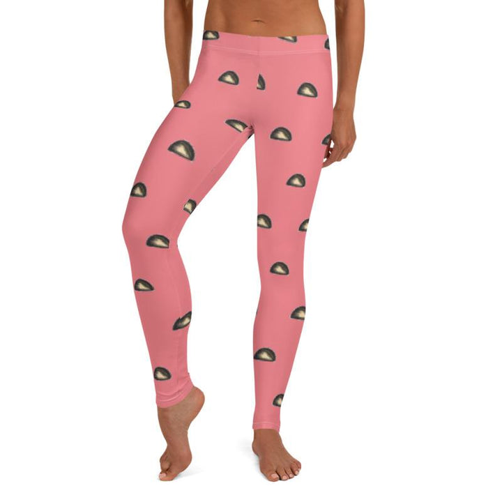 Pink Taco leggings, Capris and Shorts
