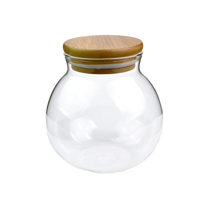 YaYgiftjar – Glas + „Love You Mom“-Bambusdeckel