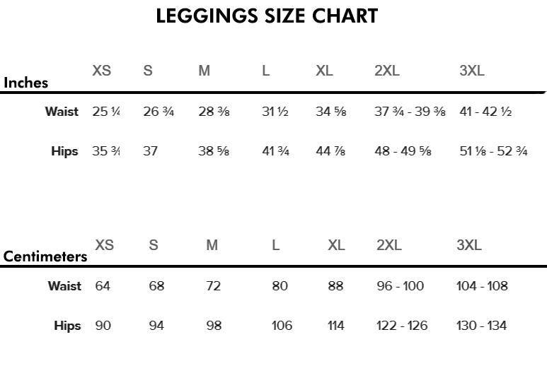 Taco-Leggings, Caprihosen und Shorts