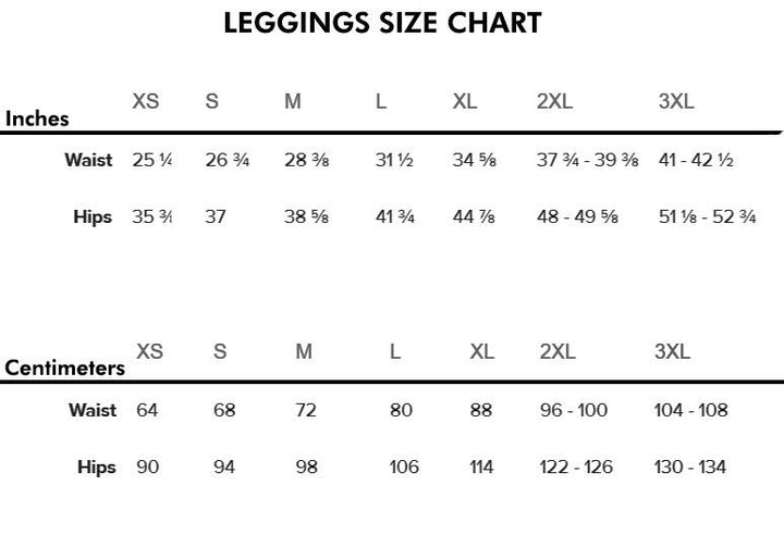 Taco-Leggings, Caprihosen und Shorts
