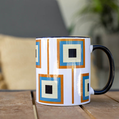 Mod Squares Coffee Mug