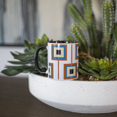 Mod Squares Coffee Mug