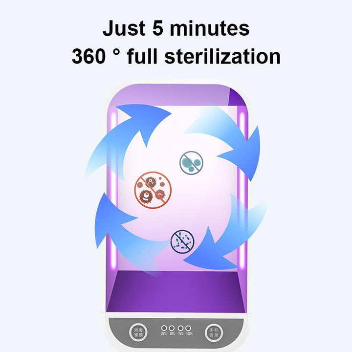 Tragbare UV-Desinfektionsbox für Mobiltelefone