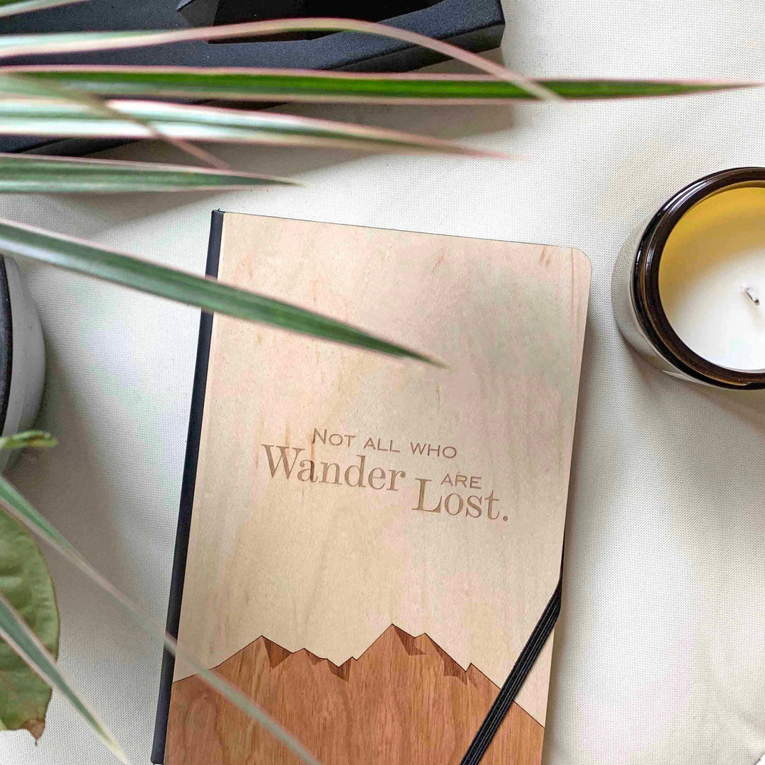 Not All Who Wander Notizbuch