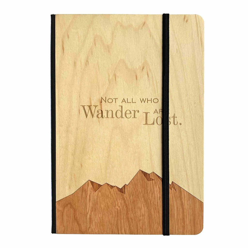 Not All Who Wander Notizbuch