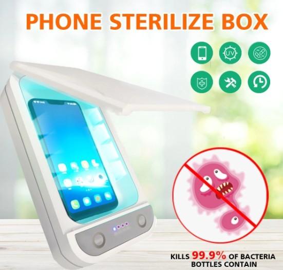 Tragbare UV-Desinfektionsbox für Mobiltelefone