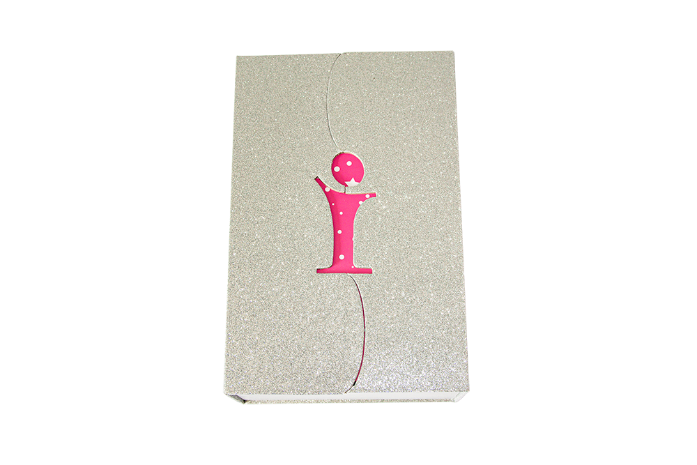 Silver Glitter Box