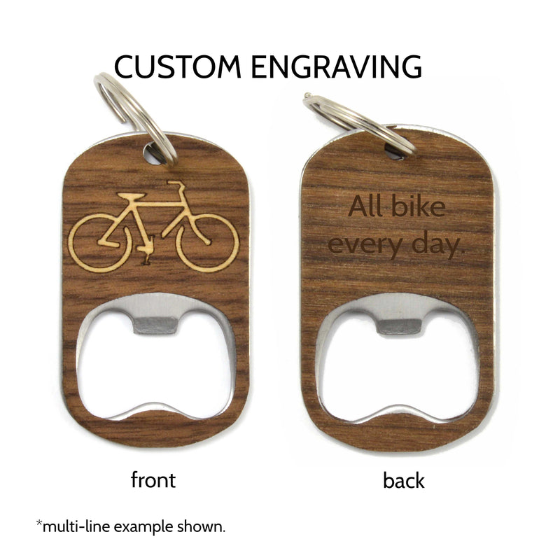 Bicycle Keychain Opener