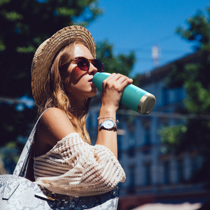 Bevu® Isolierflasche Zitrone
