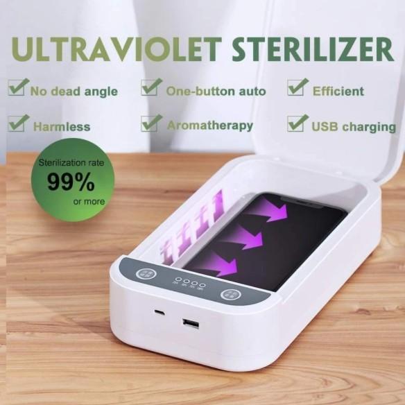 Tragbare UV-Desinfektionsbox für Mobiltelefone