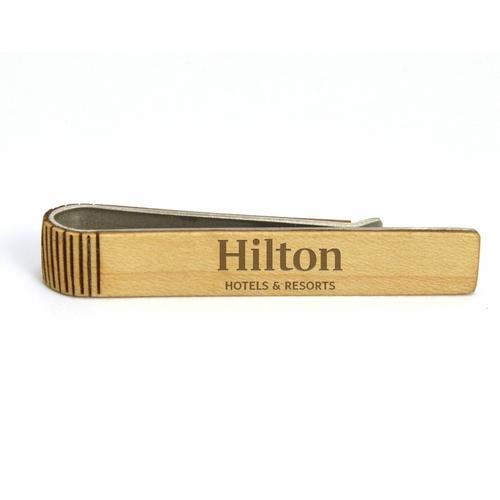 Wooden Tie Clip