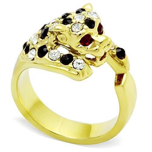 TK1401 IP Gold (Ionenbeschichtung) Edelstahlring