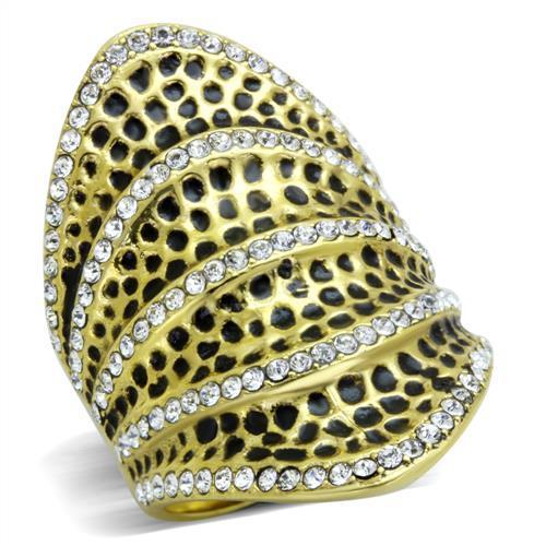 TK1887 IP Gold (Ionenbeschichtung) Edelstahlring