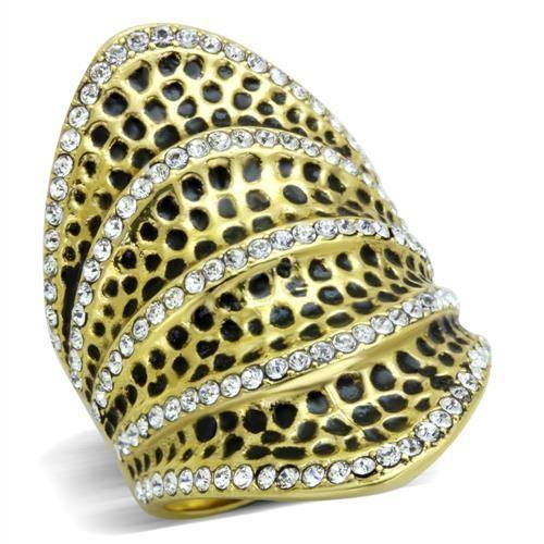 TK1887 IP Gold (Ionenbeschichtung) Edelstahlring