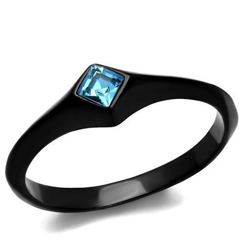 TK2284 IP-schwarzer (Ionenbeschichtung) Edelstahlring