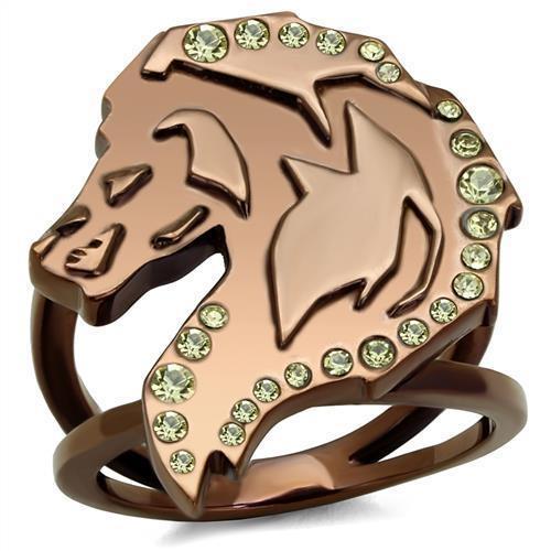 TK2842 IP Kaffeelicht Edelstahlring mit